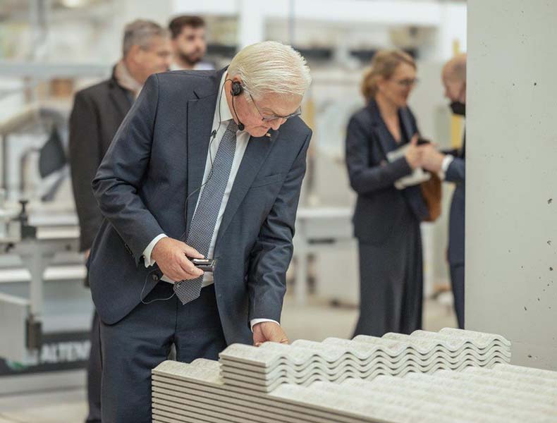 besuch bundespräsident steinmeier rosink_wandverkleidung bosch