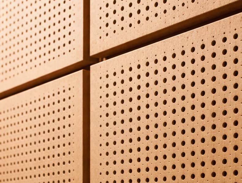 akustikfronte mikroporen